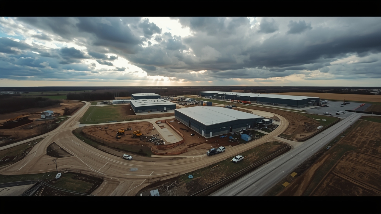 Oracle's massive AI data center takes shape in Wisconsin